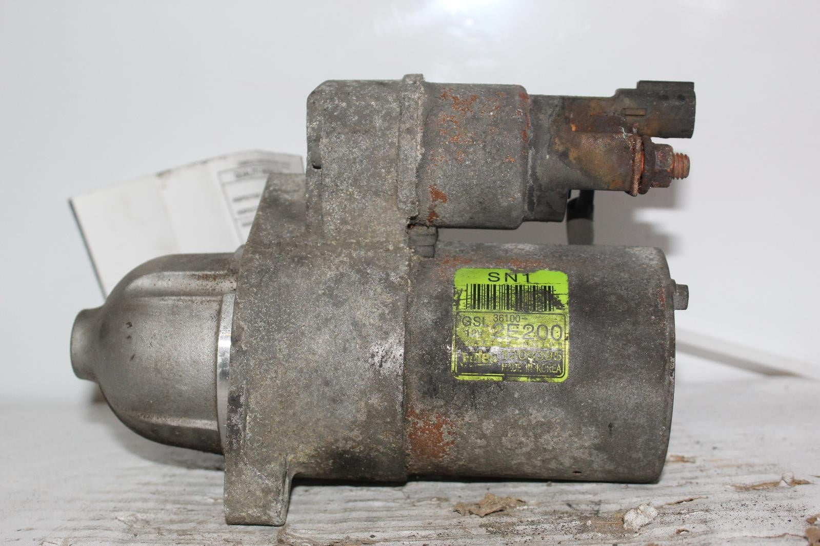 HYUNDAI ELANTRA Starter Motor Korea built, 2.0L, ID 361002E200 17 18