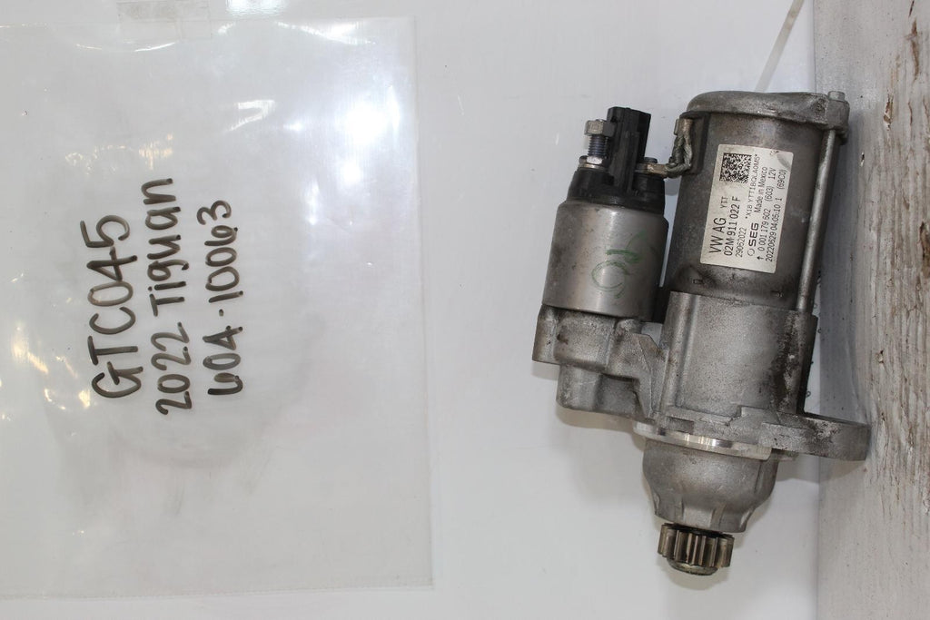 VOLKSWAGEN TIGUAN Starter Motor Bosch, ID 02M911021G 21 22 23