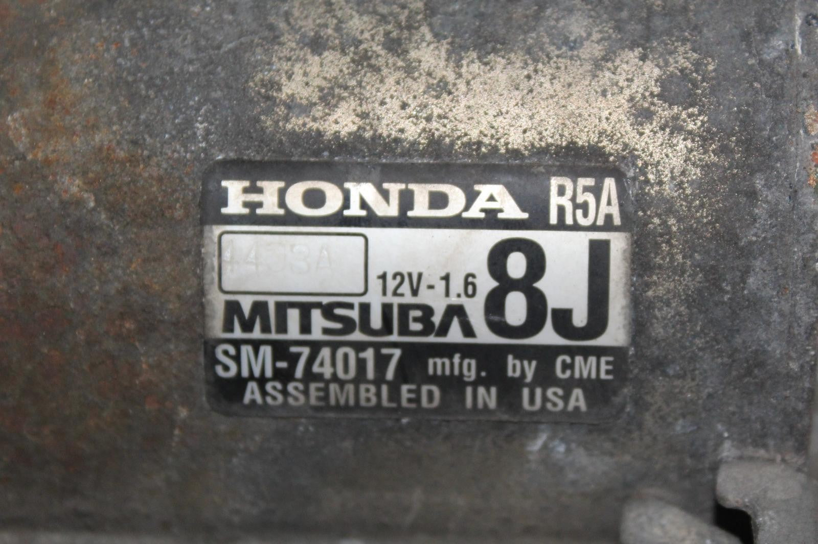 HONDA CR-V Starter Motor (2.4L) 14