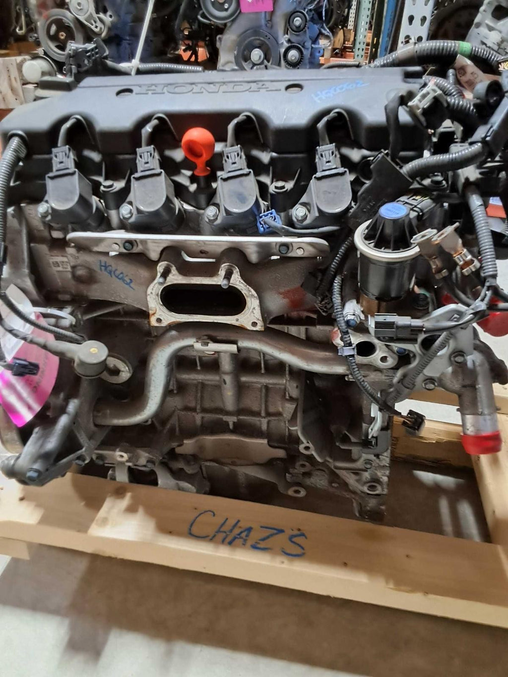 Used Engine Complete Assembly fits: 2022 Honda Hr-v 1.8L VIN RU 4th and 5th digi