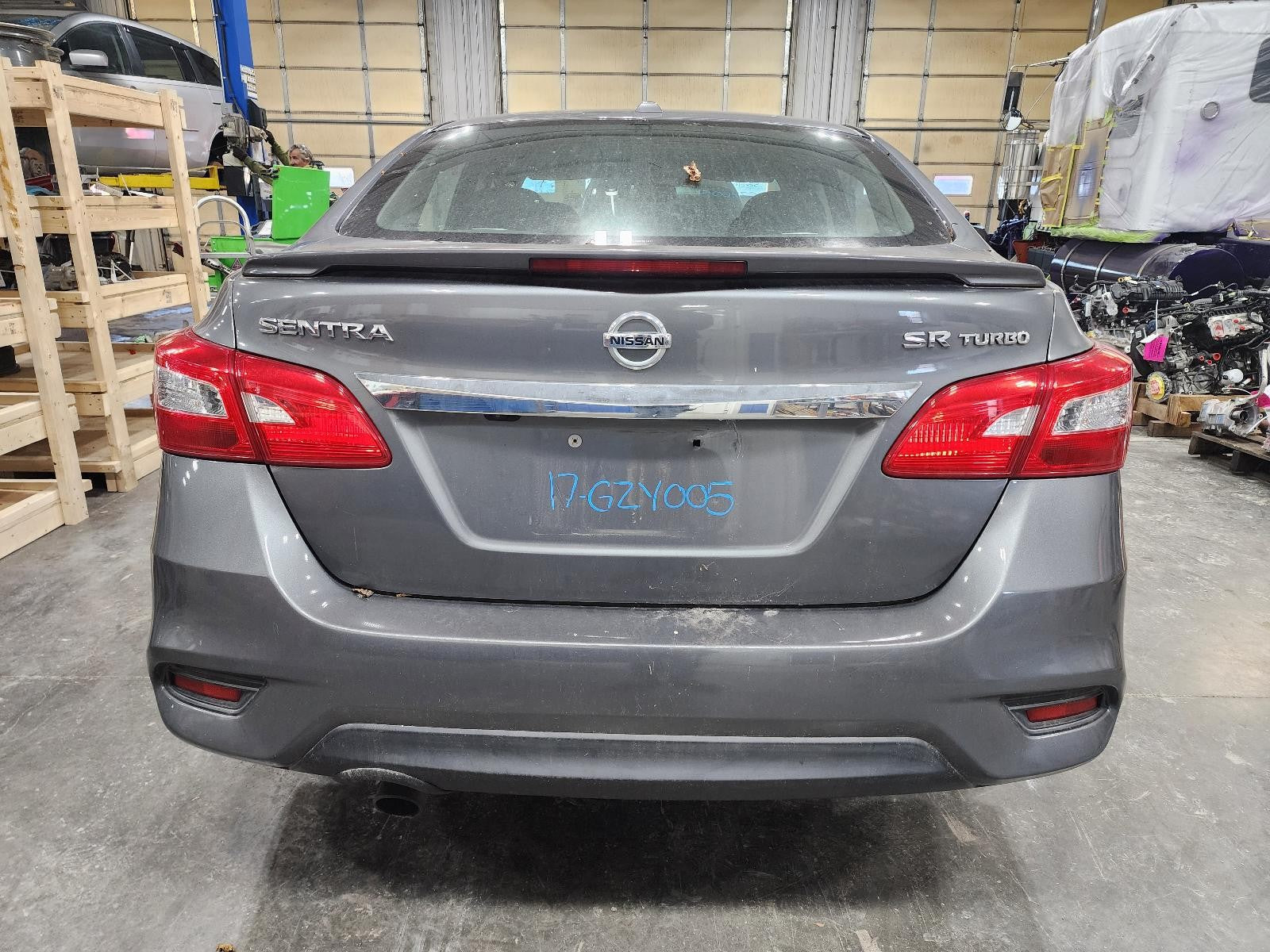 Used Left Tail Light Assembly fits: 2017 Nissan Sentra quarter panel mounted Lef