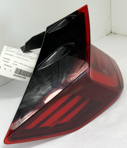 2020-2022 HYUNDAI SONATA TAIL LIGHT LEFT DRIVER SIDE OEM
