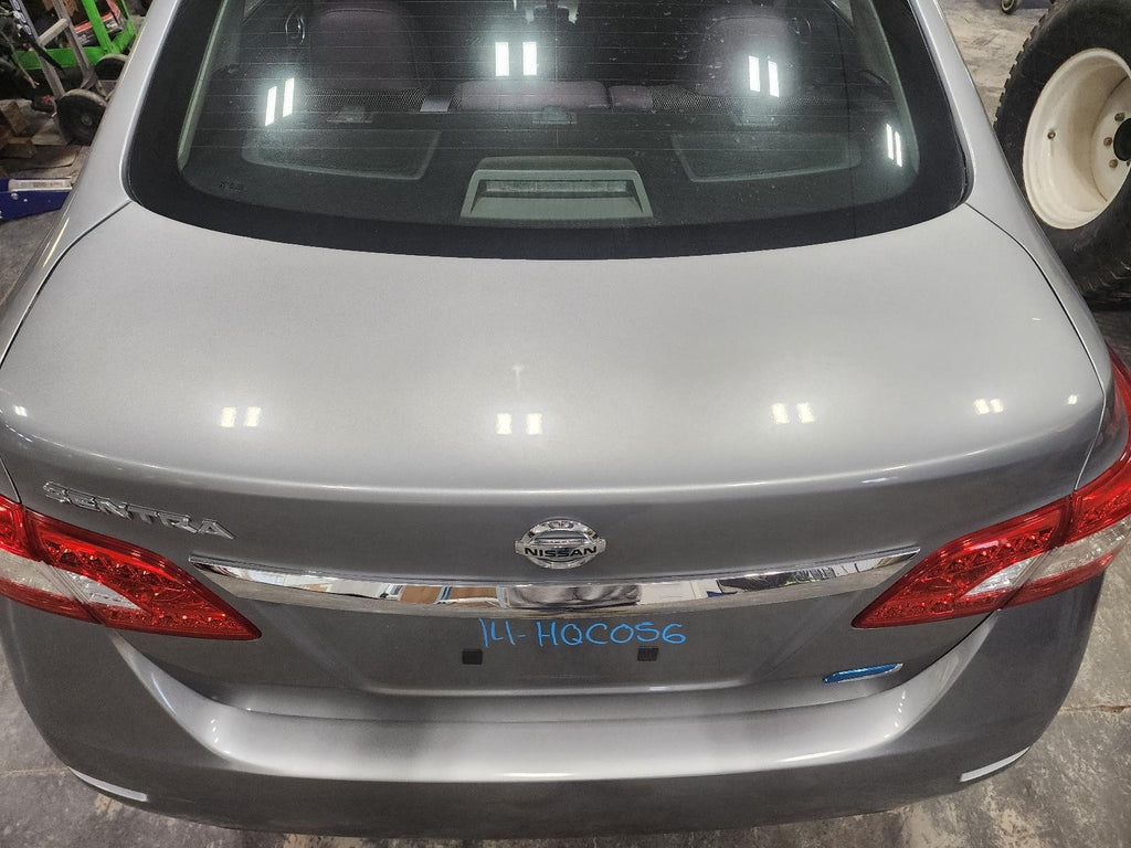 Used Deck Lid fits: 2014 Nissan Sentra SL without spoiler w/o rear view camera G