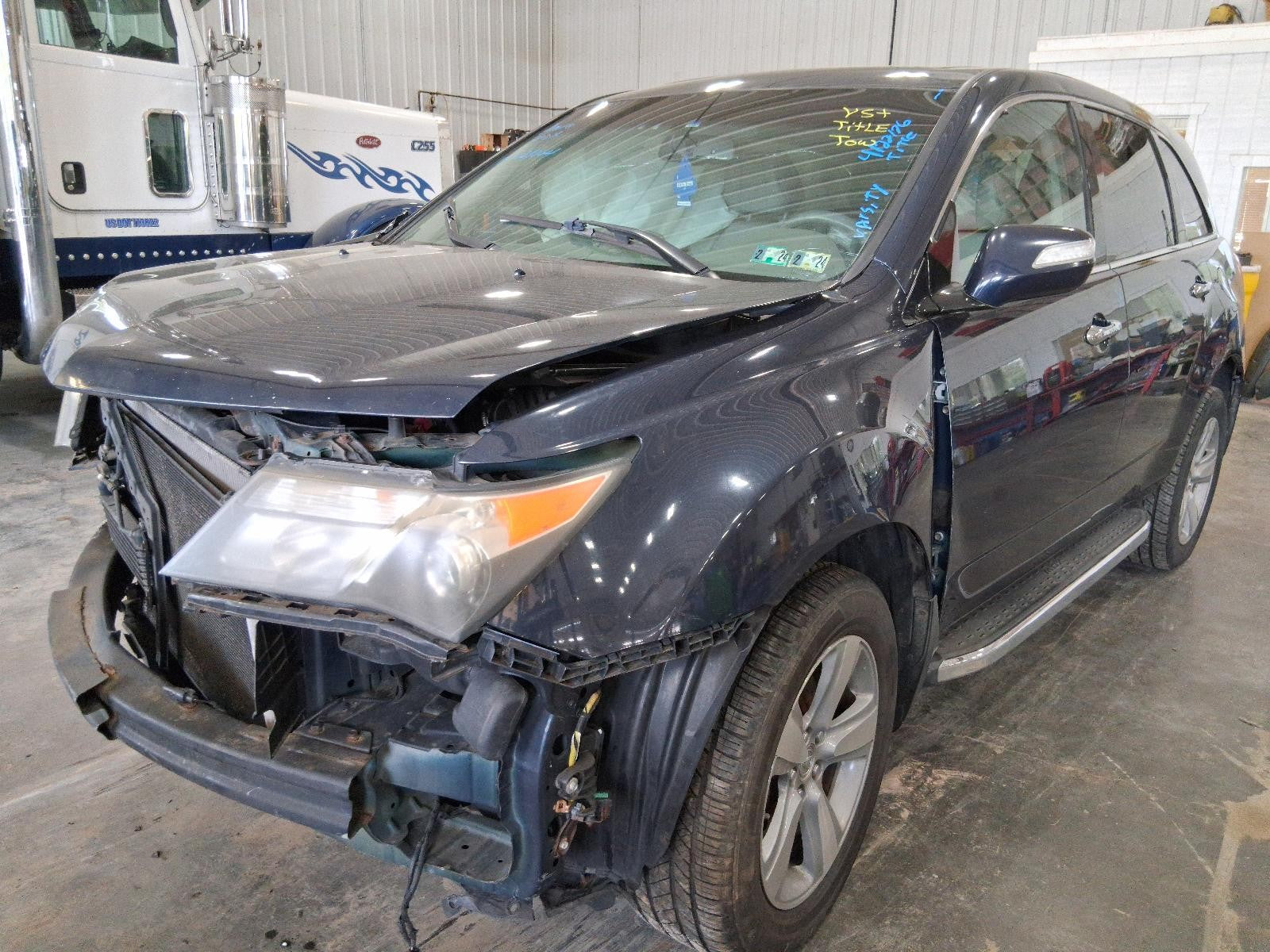 Used Left Tail Light Assembly fits: 2010 Acura Mdx gate mounted Left Grade A