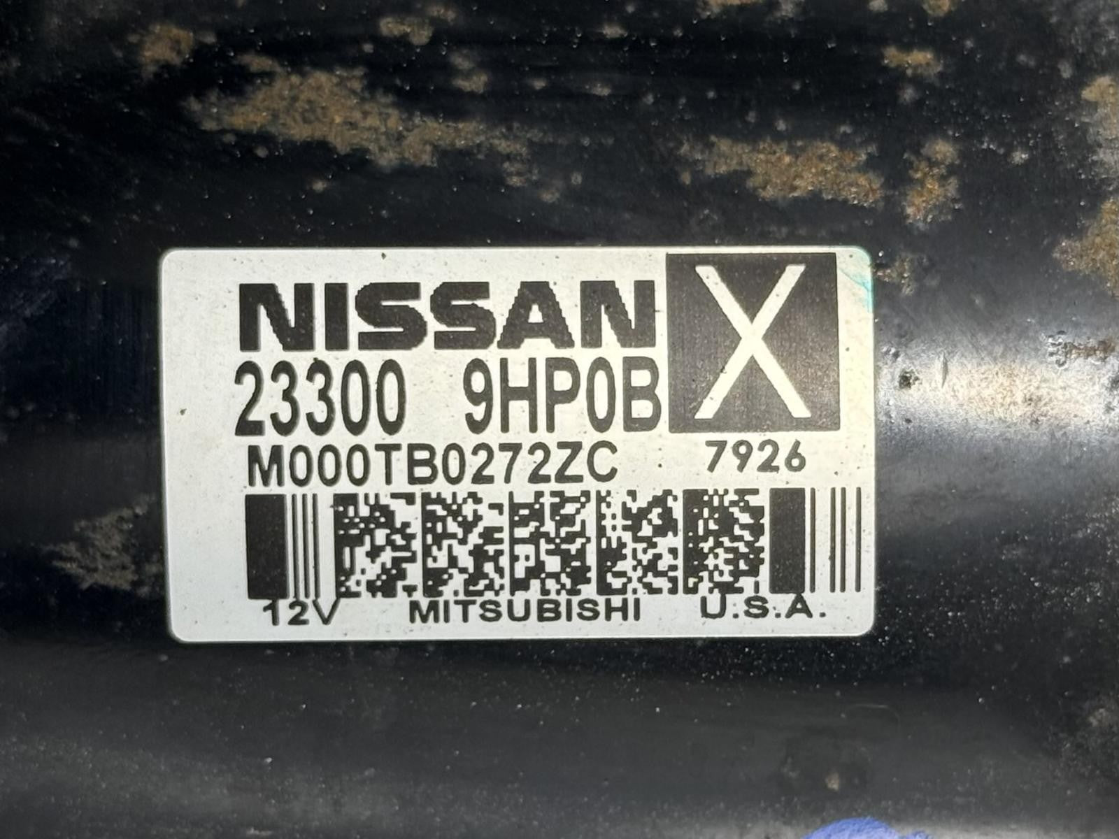 2015-2024 NISSAN MURANO STARTER MOTOR OEM