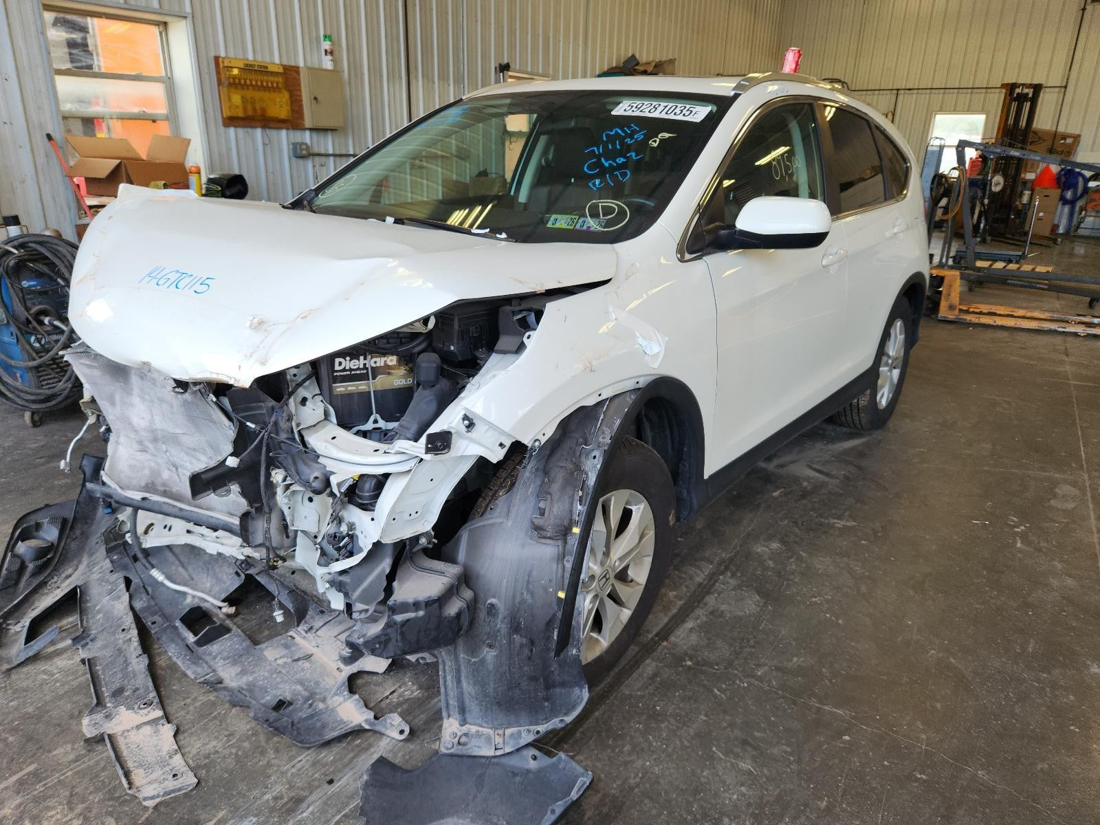 Used Front Right Outer Drive Axle Shaft fits: 2014 Honda Cr-v Front Axle outer F