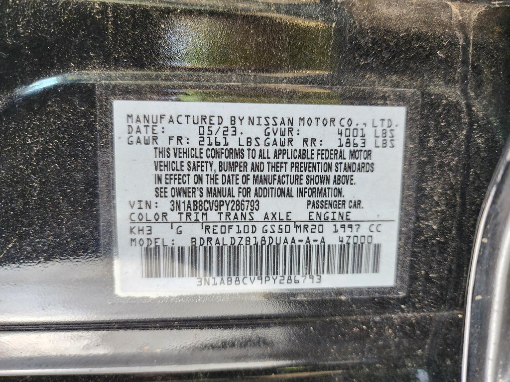 Used Engine Coolant Reservoir fits: 2023 Nissan Sentra  Grade A