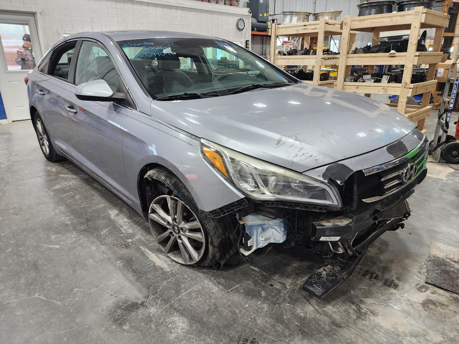 Used Front Left Drive Axle Shaft fits: 2016 Hyundai Sonata Front 2.4L VIN F 8th