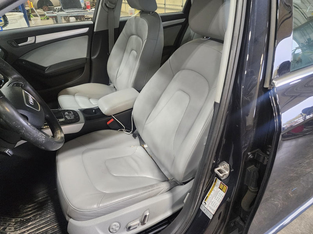 Used Front Left Seat Front fits: 2014 Audi A4 air bag leather electric standard
