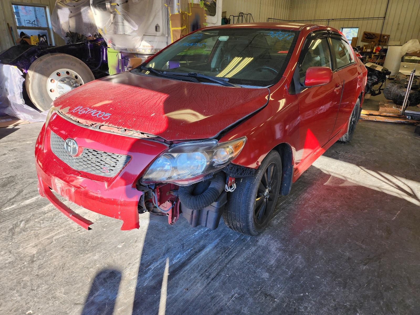 Used Right Door Mirror fits: 2010 Toyota Corolla Power R. w/heated Right Grade A