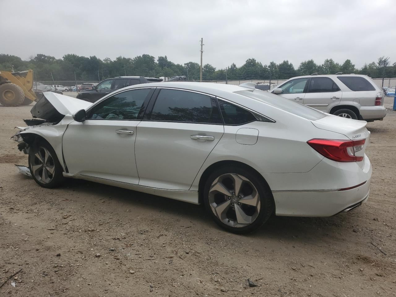 Used Left Sun Visor fits: 2018 Honda Accord illuminated mirror Left Grade A