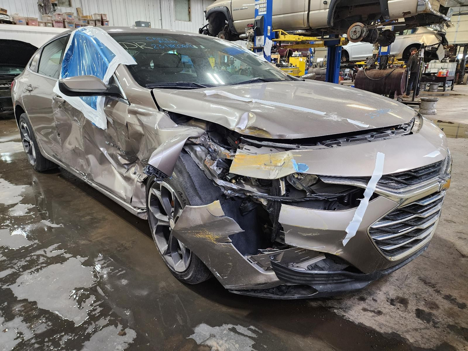 Used Steering Column fits: 2023 Chevrolet Malibu w/automatic high beam IntelliBe