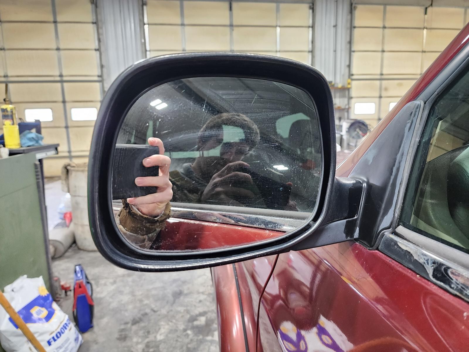 Used Left Door Mirror fits: 2003 Toyota Tundra Power exc. Limited heated Left Gr