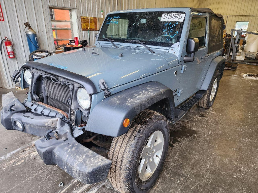 Used Starter Motor fits: 2014 Jeep Wrangler 3.6L 48 volt system eTorque Grade A