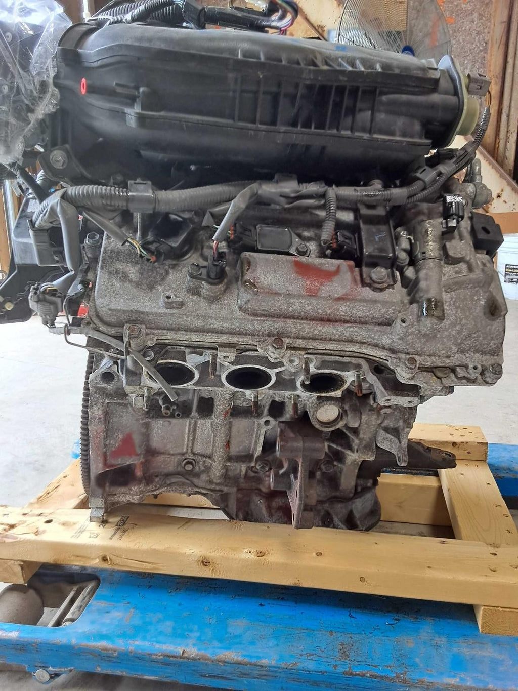 Used Engine Complete Assembly fits: 2014 Lexus RX350 3.5L VIN K 5th digit 2GRFE