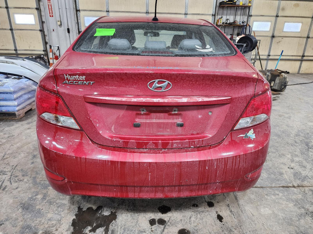 Used Left Tail Light Assembly fits: 2016 Hyundai Accent quarter panel mounted Sd