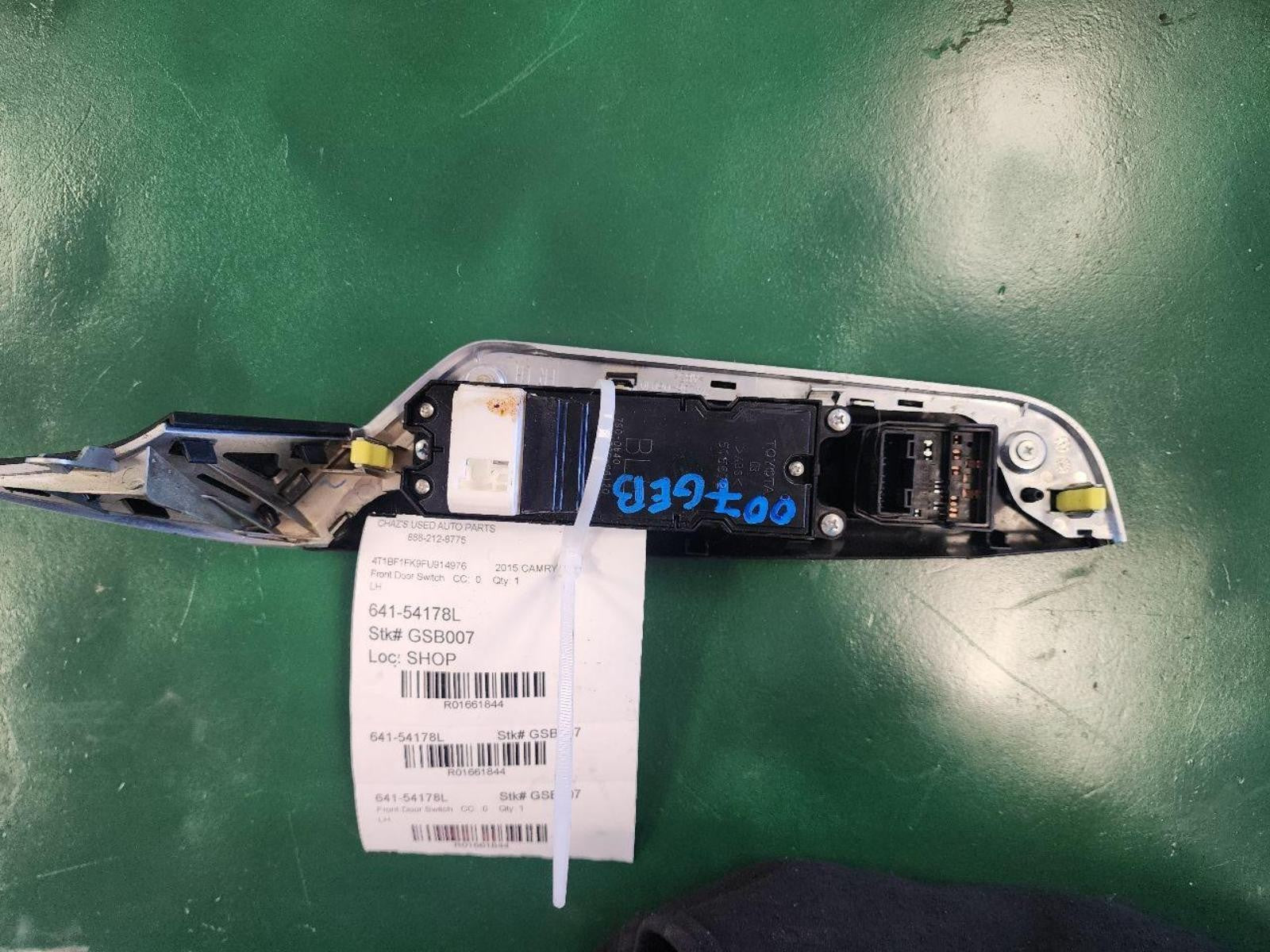 TOYOTA CAMRY Front Door Switch Driver's; master 15 16 17