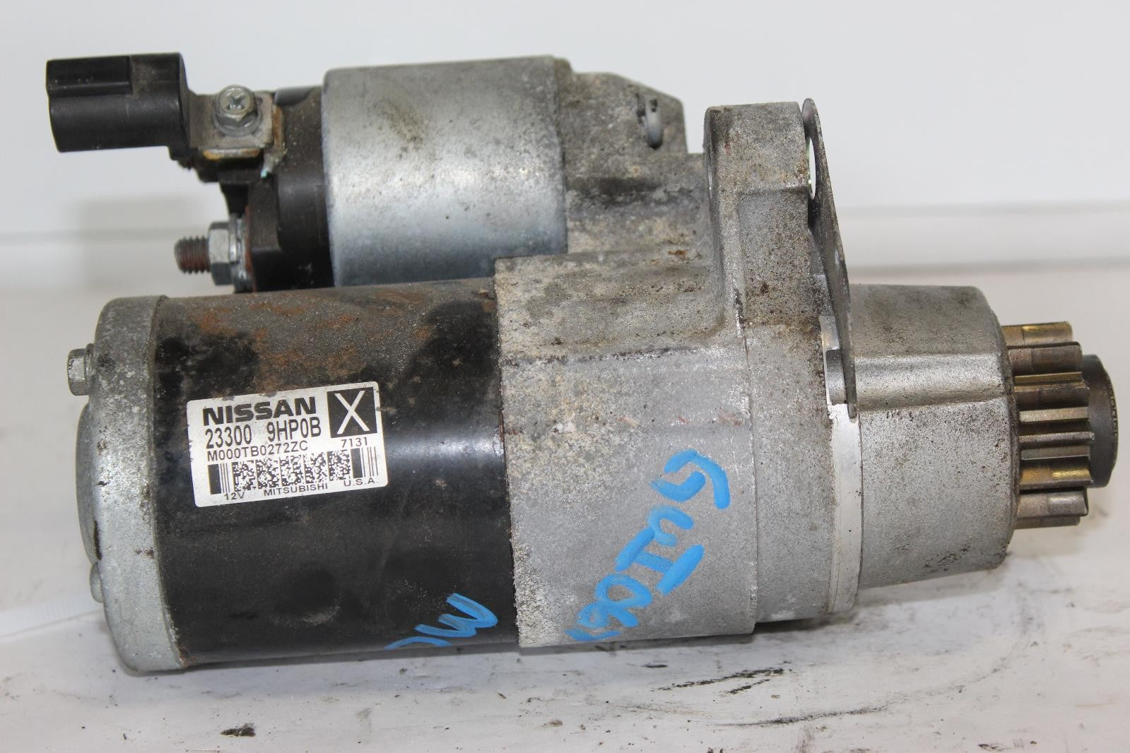 NISSAN MAXIMA Starter Motor (AT, CVT) 16 17 18 19 20 21 22 23