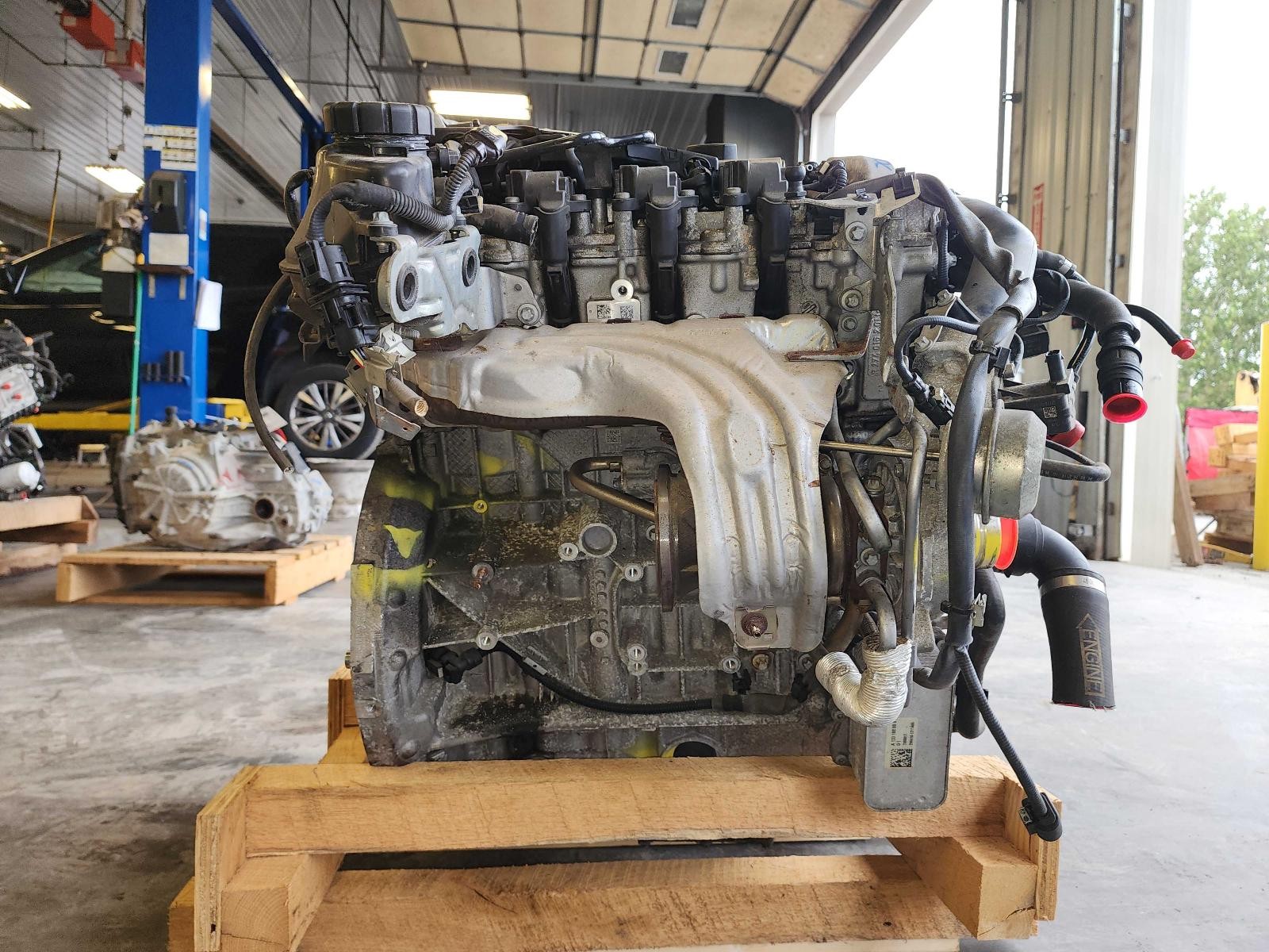 Used Engine Complete Assembly fits: 2016 Mercedes-benz Mercedes glc-class 205 Ty