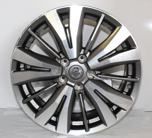 2017-2020 NISSAN PATHFINDER 18 X 7.5 ALUMINUM WHEEL 15-SPOKE OEM