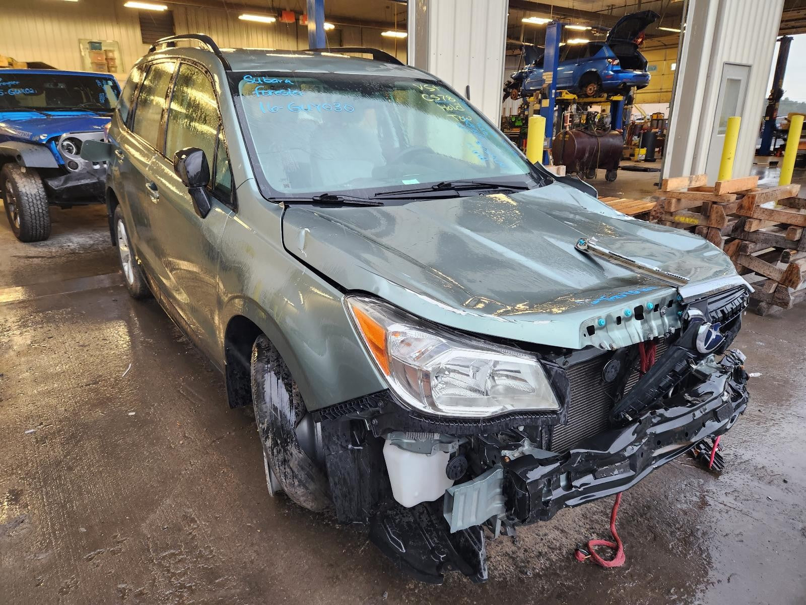 Used Windshield Wiper Motor fits: 2016 Subaru Forester assembly Grade A
