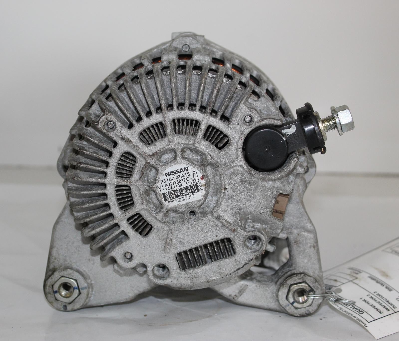 NISSAN ALTIMA Alternator 2.5L (4 cylinder) 15 16 17