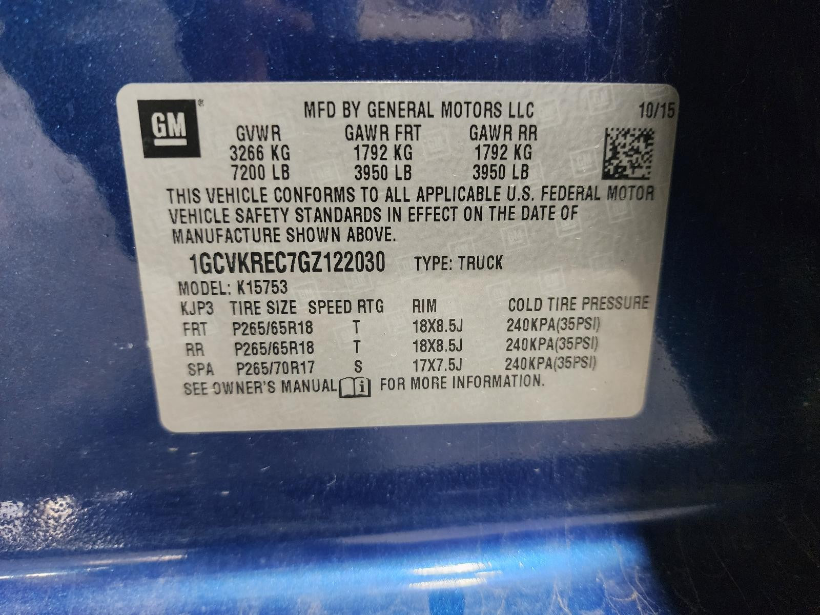 Used Engine Control Module (ECM) fits: 2016 Chevrolet Silverado 1500 pickup Elec