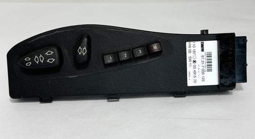 1995-2005 BMW 330i E46 POWER SEAT MEMORY CONTROL SWITCH FRONT LEFT OEM