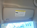 Used Right Sun Visor fits: 2020 Volkswagen Passat w/illuminated roof mounted Rig