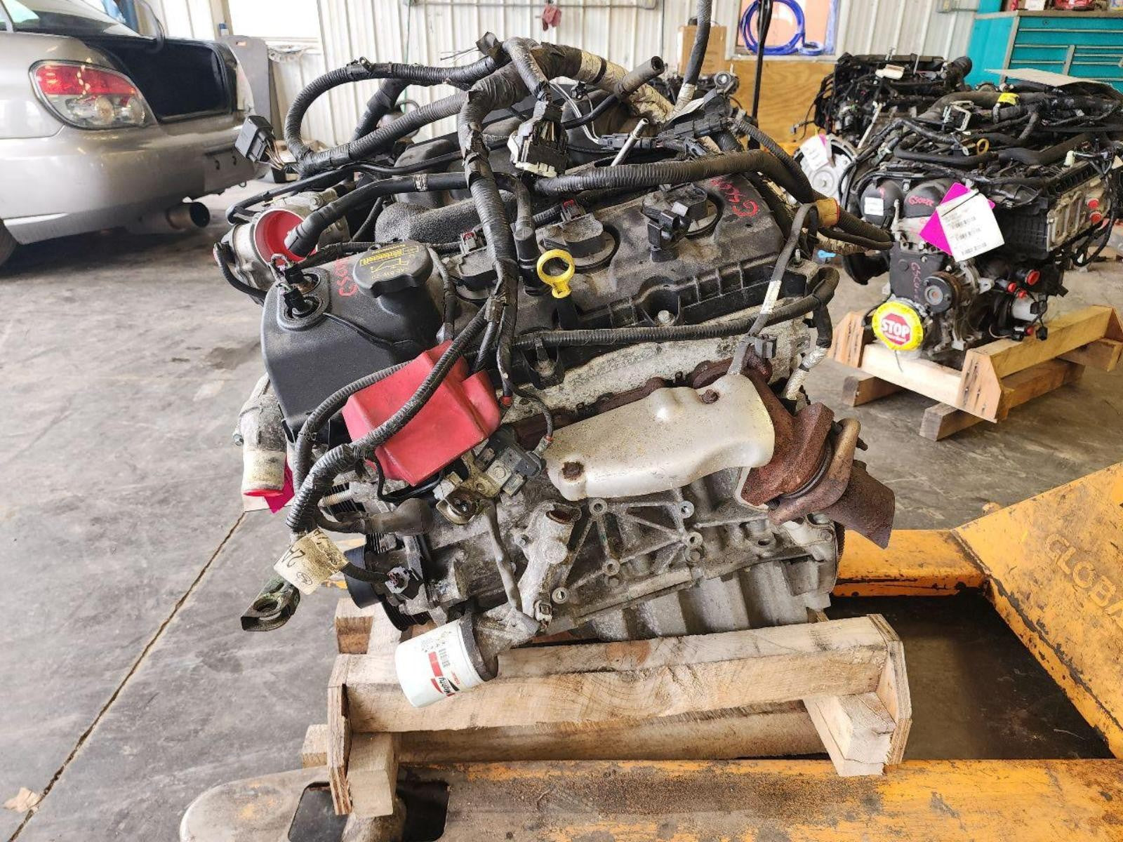 FORD MUSTANG Engine 3.7L (VIN M, 8th digit) 11 12 13 14