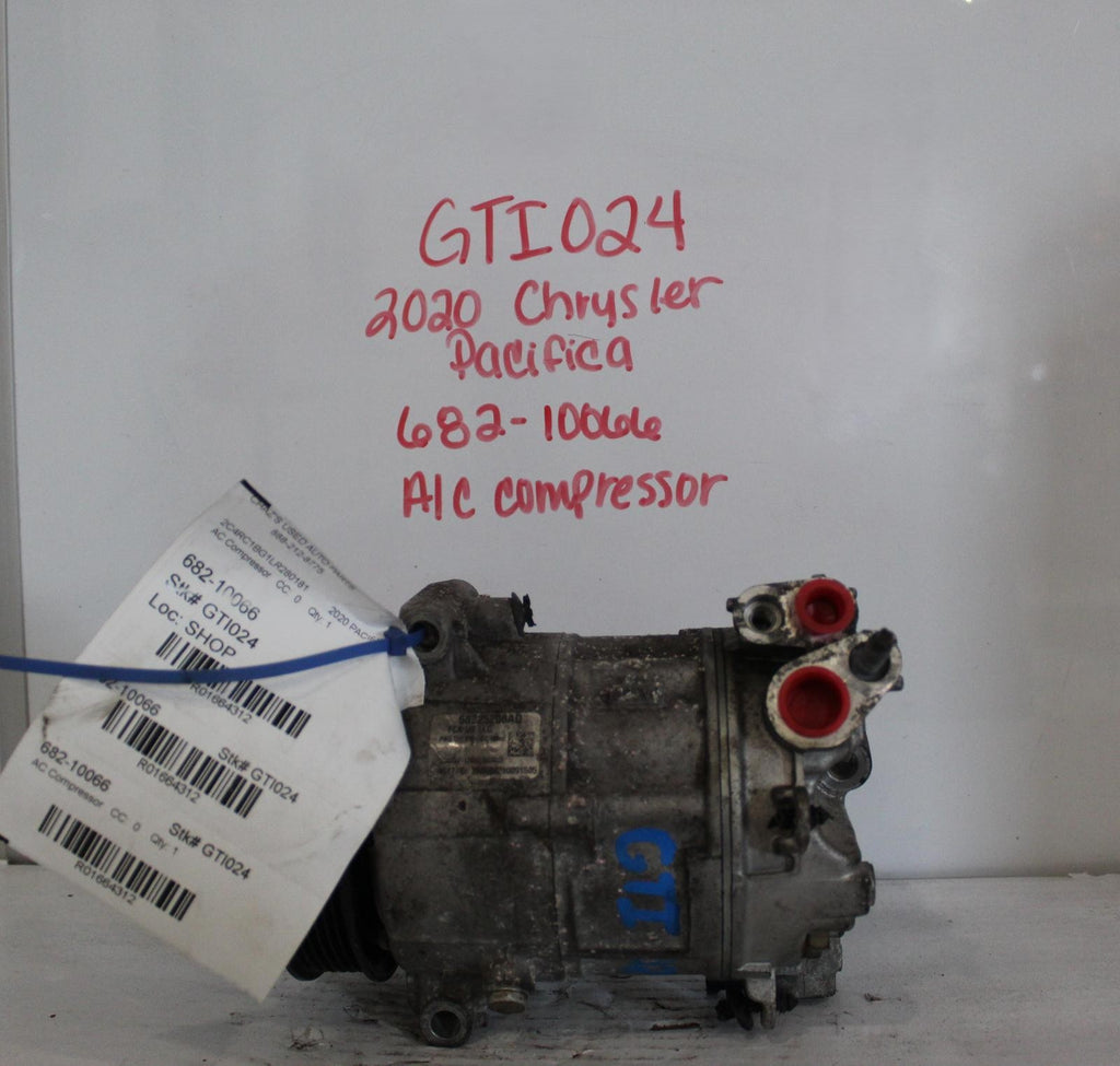 CHRYSLER PACIFICA Compressor w/rear AC 17 18 19 20