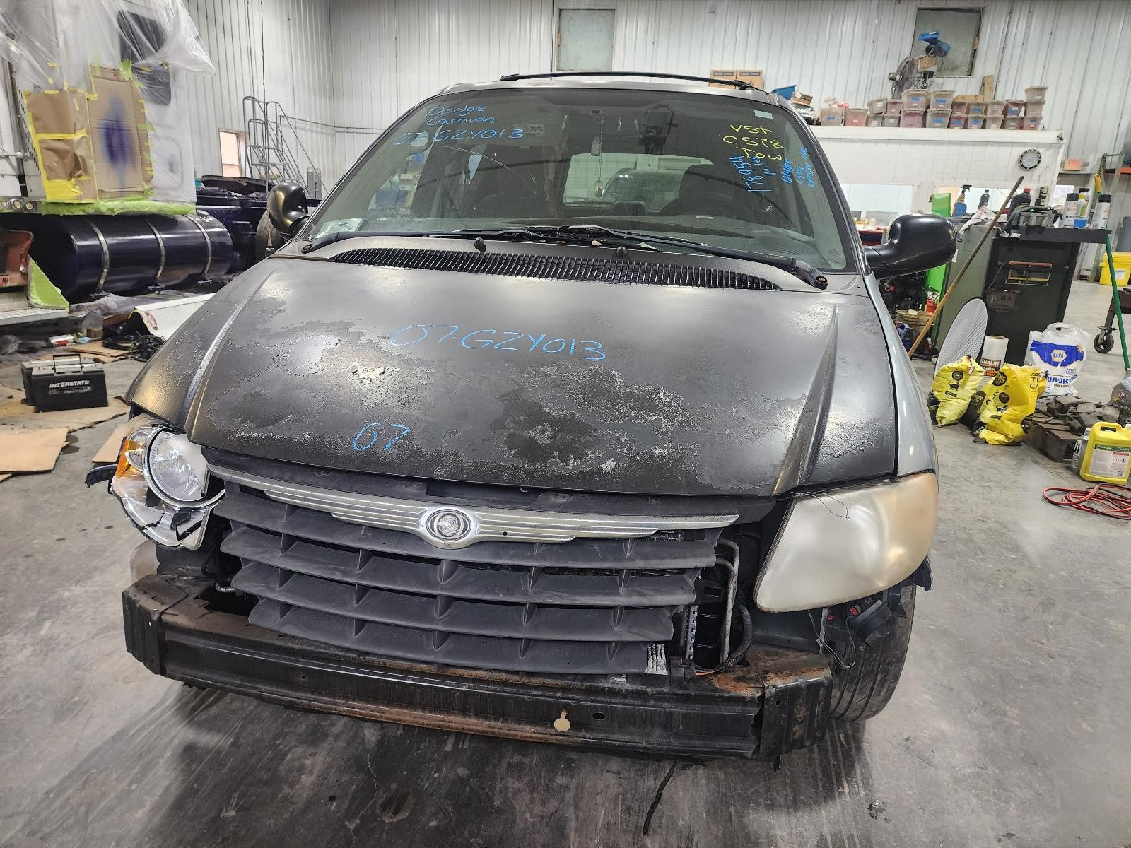 Used Left Door Mirror fits: 2007 Dodge Caravan Power heated L. w/o automatic dim