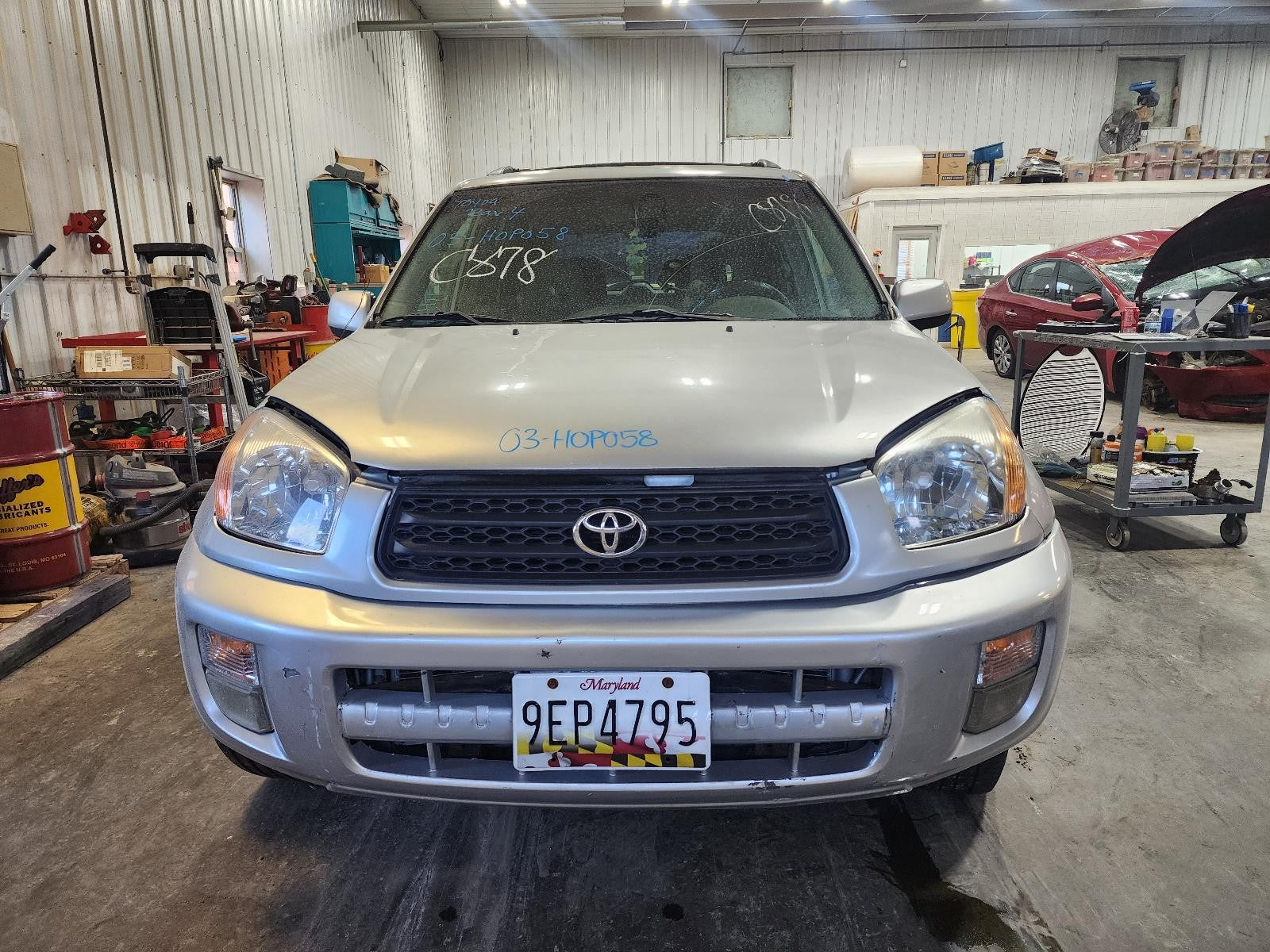 Used Rear Left Door Window Regulator Rear fits: 2003 Toyota Rav4 electric window