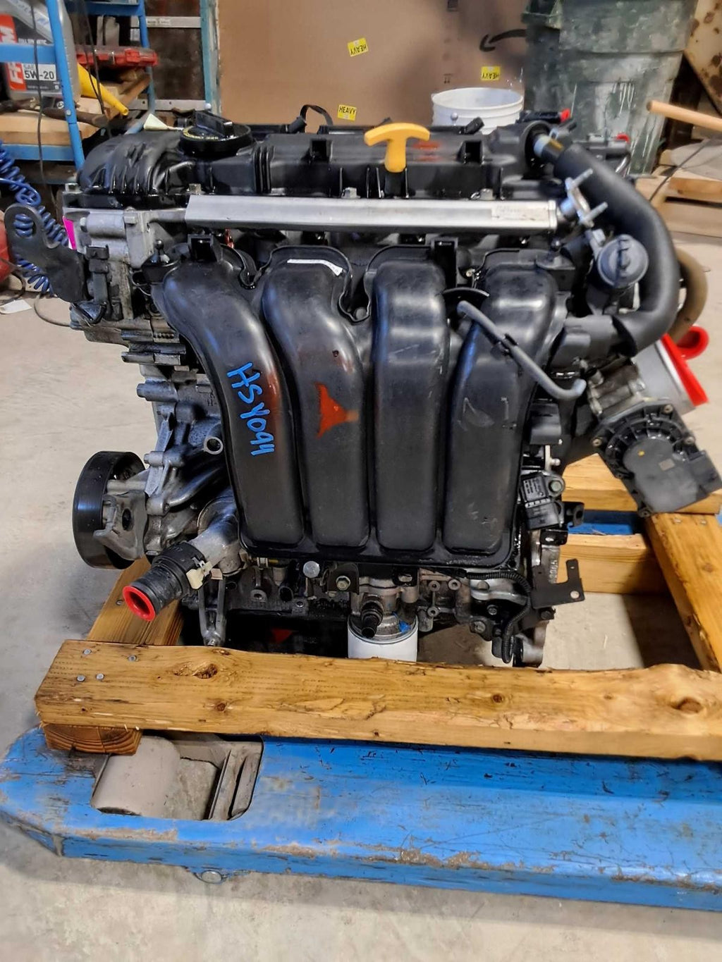 Used Engine Complete Assembly fits: 2018 Hyundai Elantra 2.0L VIN F 8th digit Se