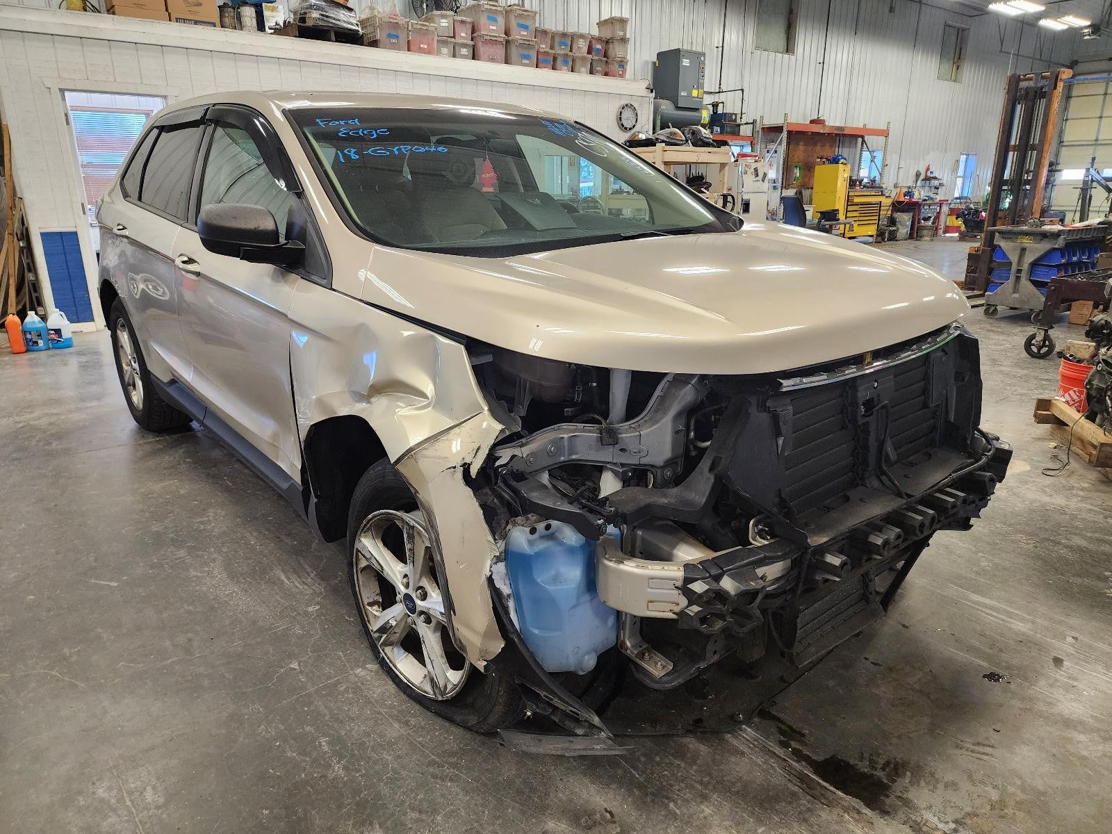 Used Engine Coolant Reservoir fits: 2018 Ford Edge 2.0L turbo from 01/04/16 Grad
