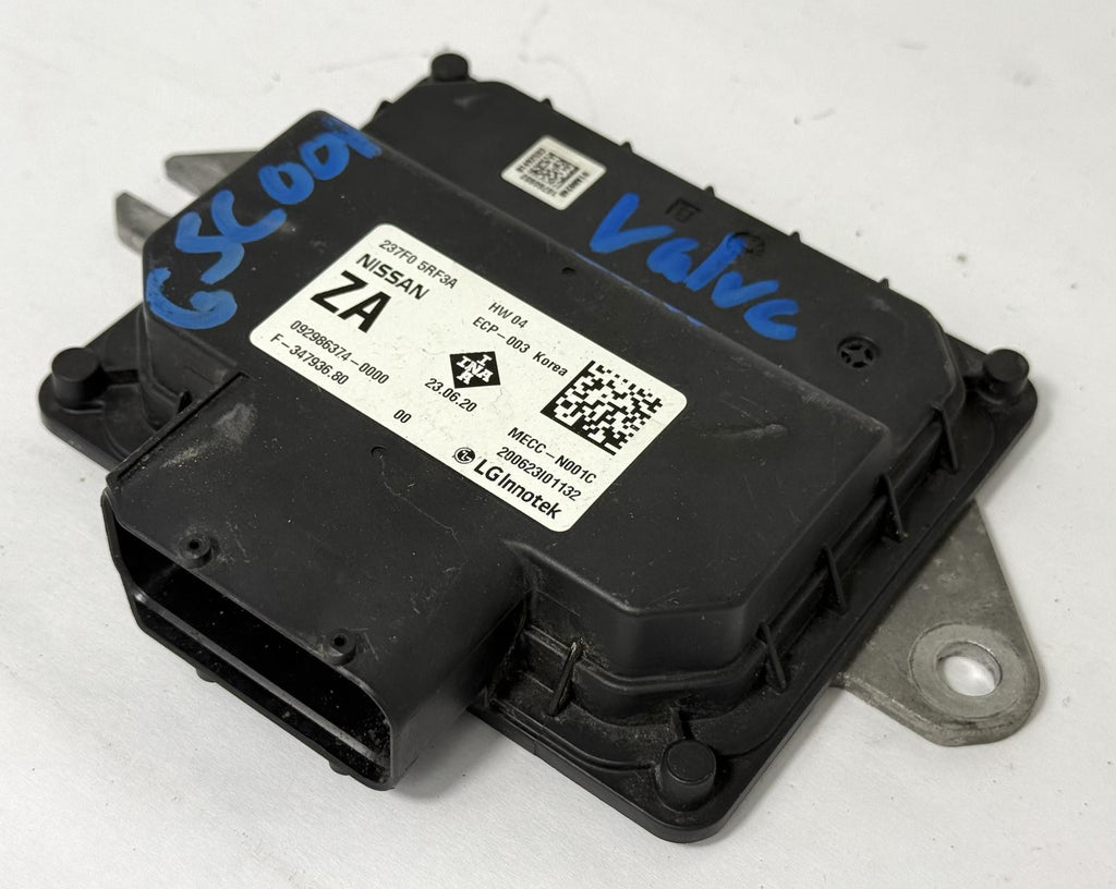 2020-2021 NISSAN VERSA VALVE CONTROL MODULE 1.6L OEM