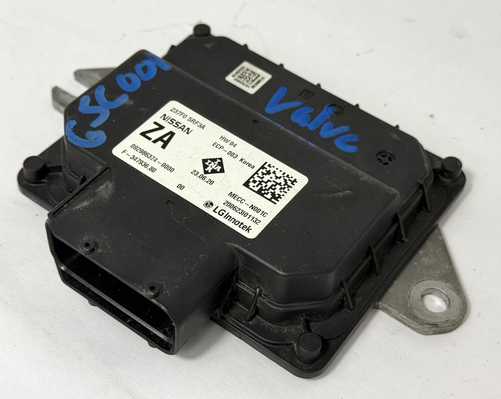 2020-2021 NISSAN VERSA VALVE CONTROL MODULE 1.6L OEM