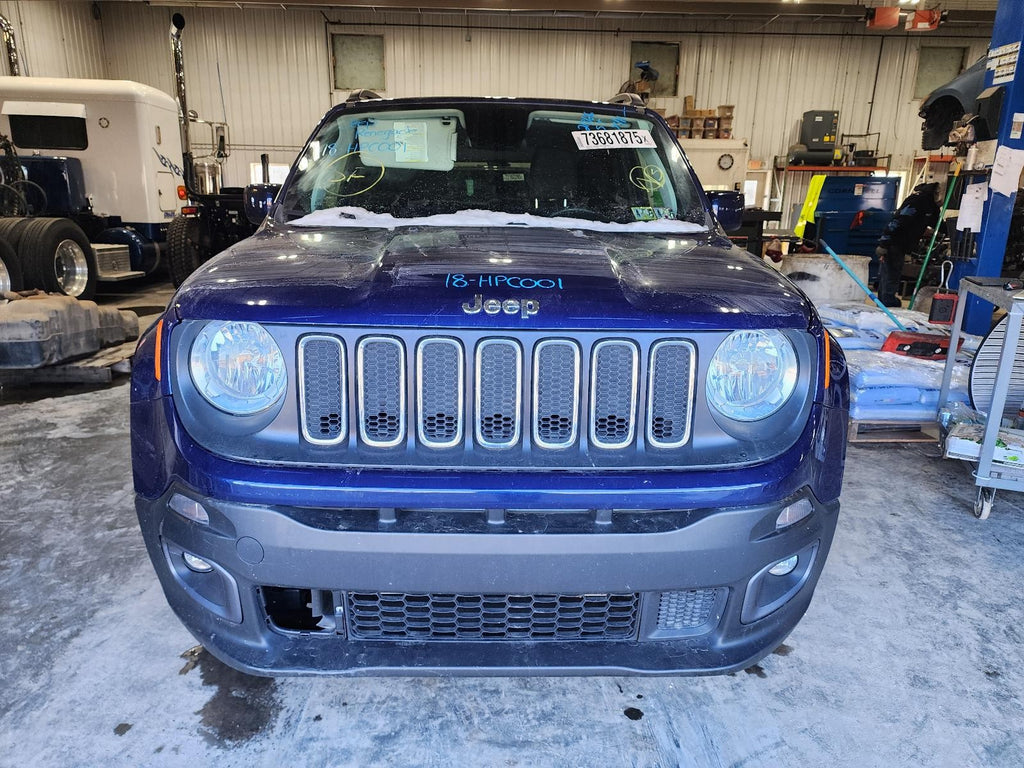 Used Rear Left Door Window Regulator Rear fits: 2018 Jeep Renegade Rear Left Gra