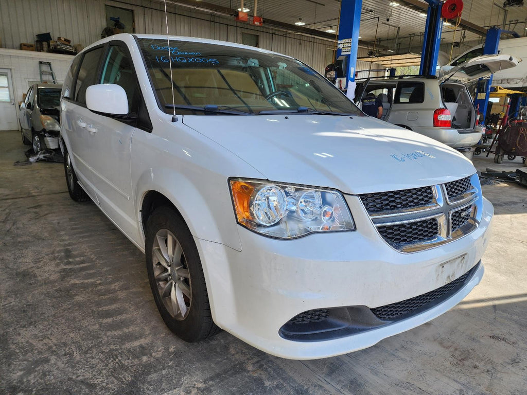 Used Front Left Door Window Regulator Front fits: 2016 Dodge Caravan 2 pin Front