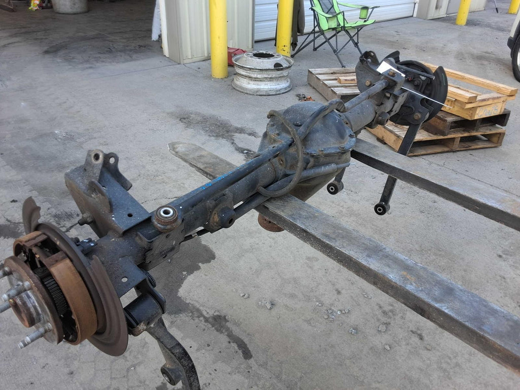 Used Rear Axle Assembly Rear fits: 2016 Jeep Wrangler Dana 44 LHD 3.21 ratio w/l