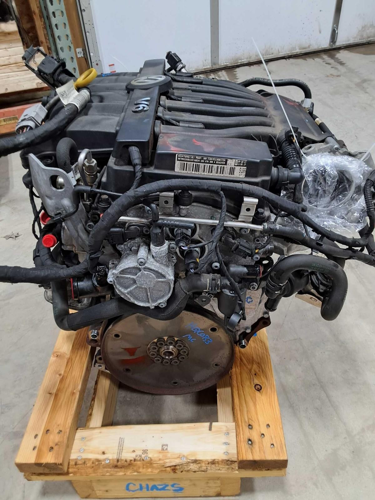 Used Engine Complete Assembly fits: 2018 Volkswagen Atlas 3.6L VIN E 5th digit G