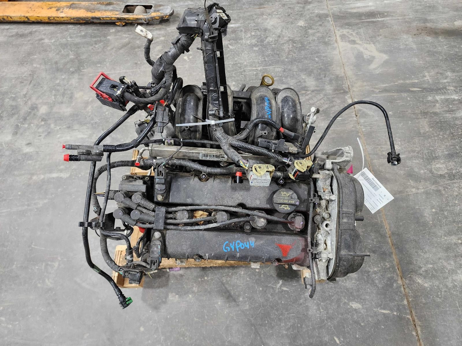 Used Engine Complete Assembly fits: 2019 Ford Fiesta 1.6L VIN J 8th digit Grade