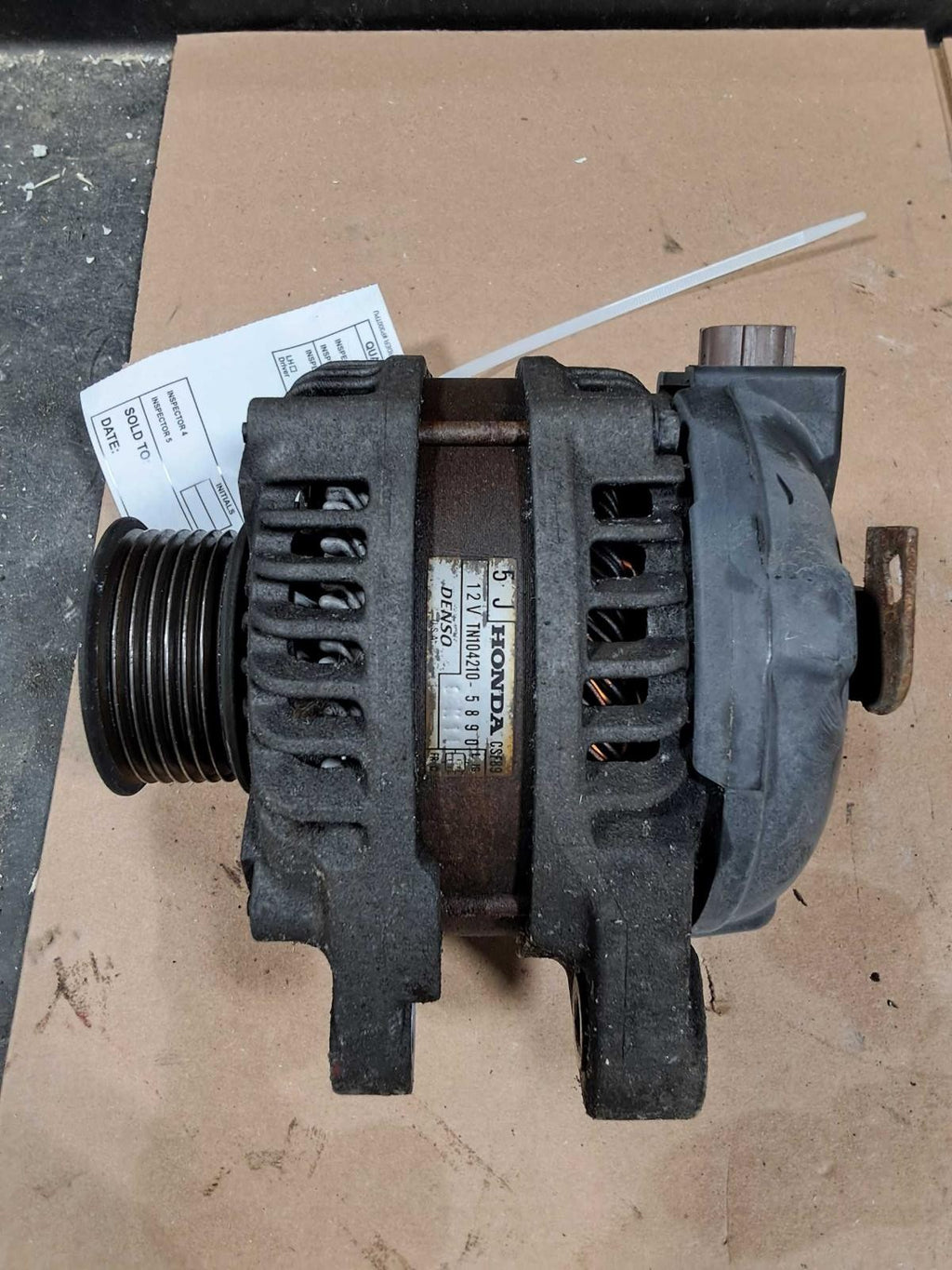 Used Alternator fits: 2009 Honda Accord 2.4 Grade A
