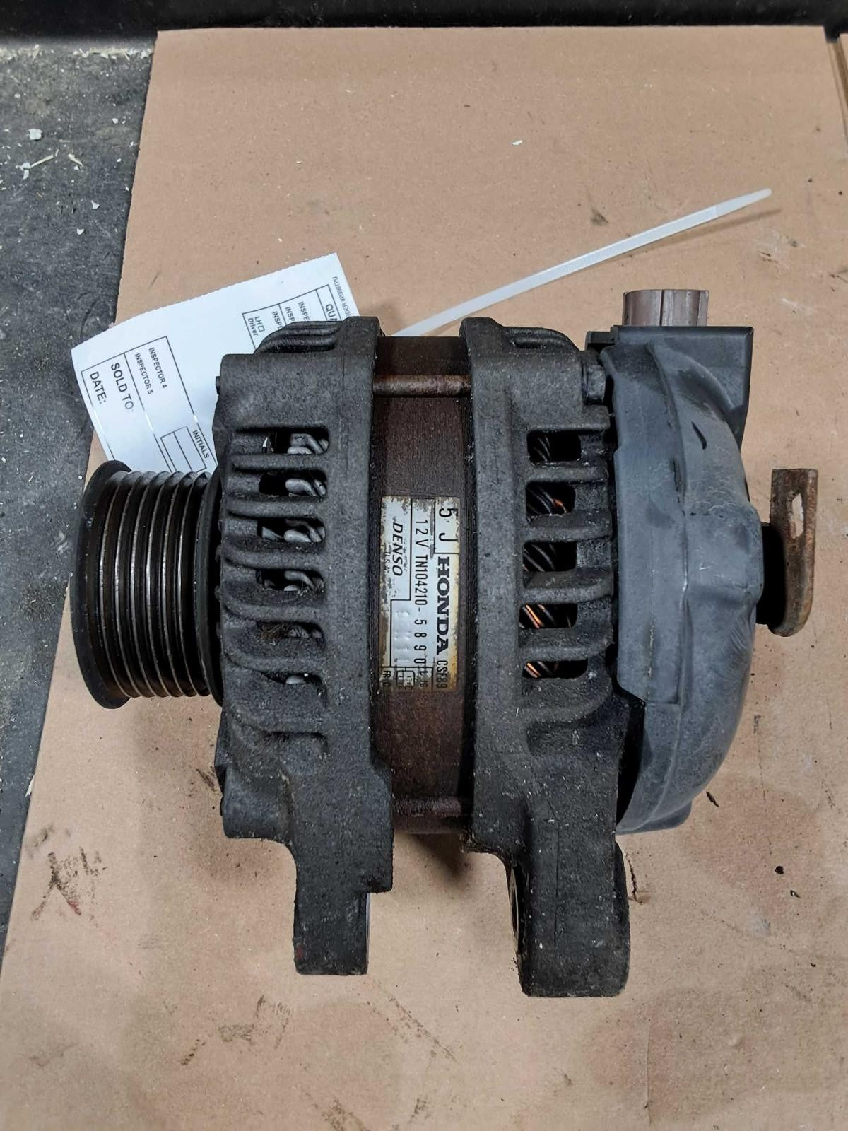 Used Alternator fits: 2009 Honda Accord 2.4 Grade A