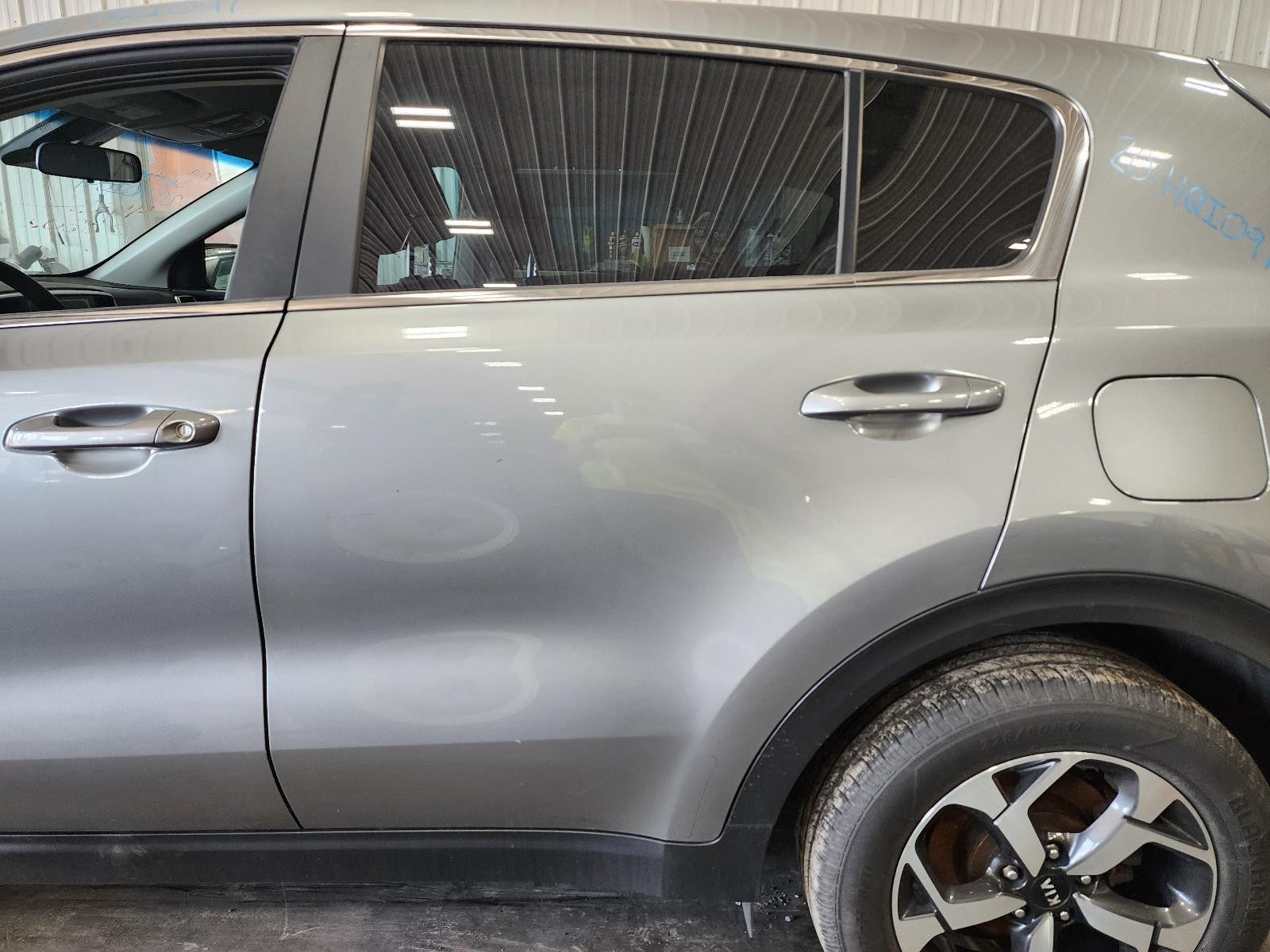 Used Rear Left Door Assembly Rear Side fits: 2020 Kia Sportage privacy tint glas