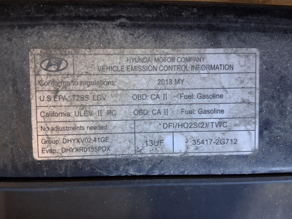 Used Engine Cooling Fan Motor fits: 2013 Hyundai Sonata Fan Assembly VIN C 8th d