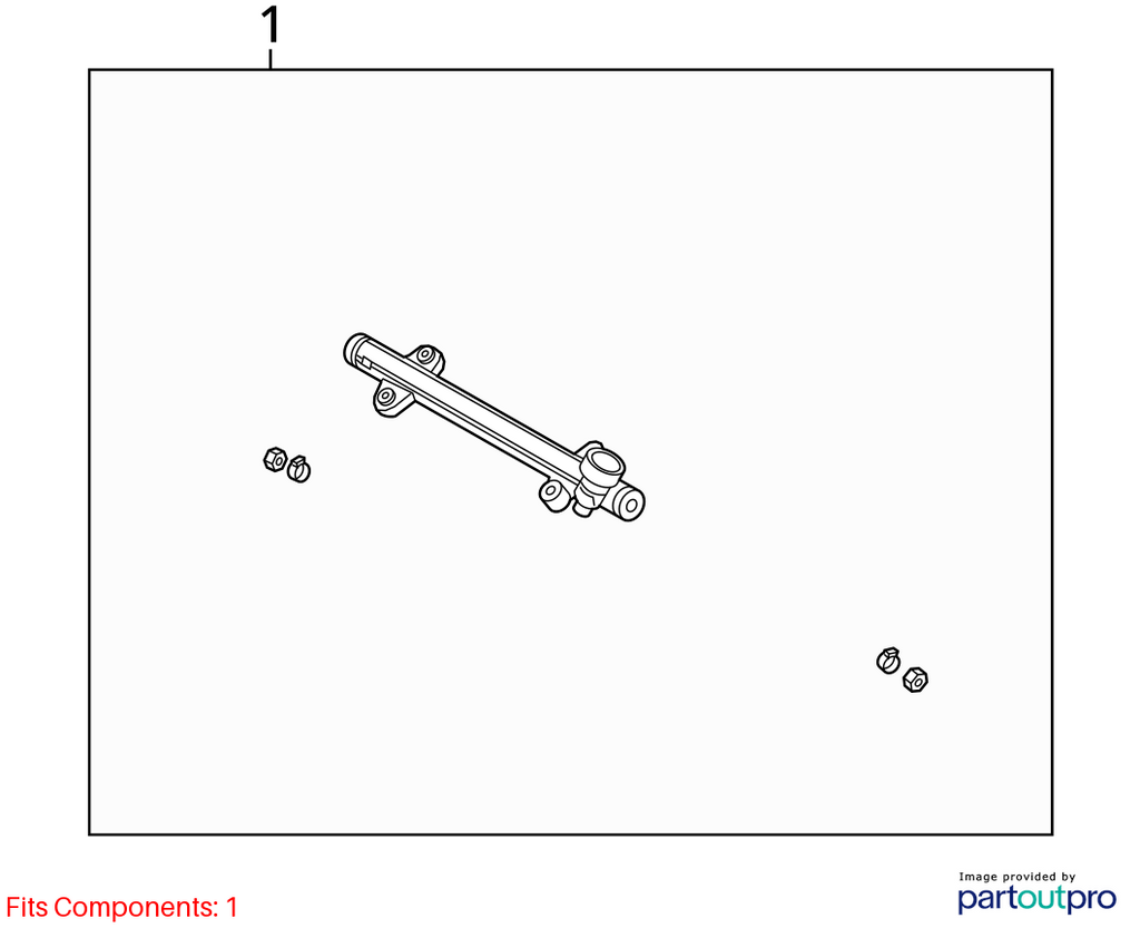 Used Rack and Pinion Assembly fits: 2013 Hyundai Sonata Power Rack and Pinion 2.