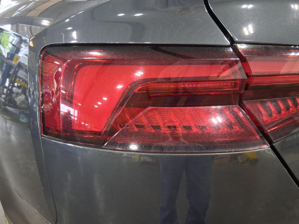 Used Left Tail Light Assembly fits: 2018 Audi A5 LED Coupe quarter panel mounted
