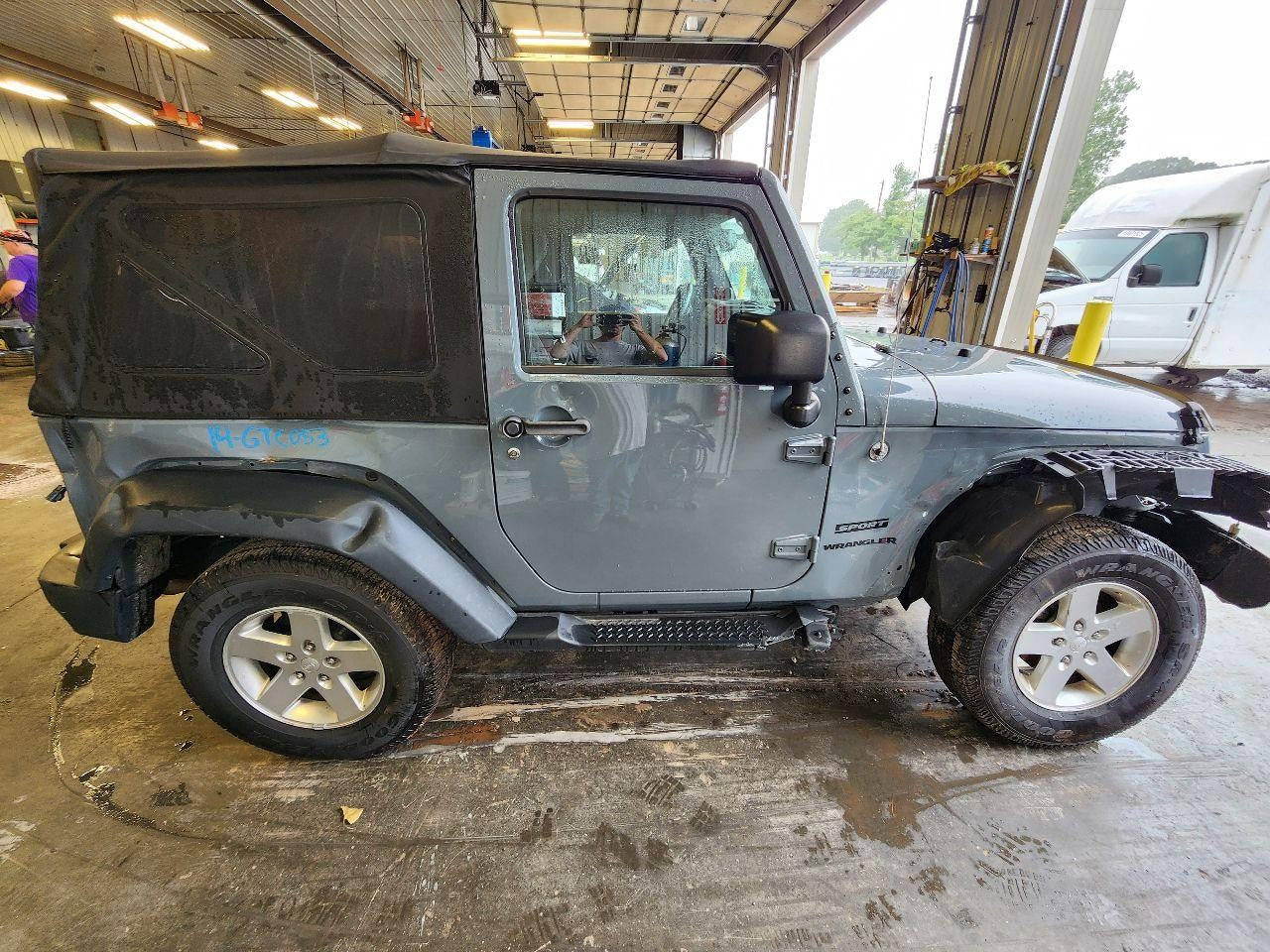Used Left Door Mirror fits: 2014 Jeep Wrangler Power black Left Grade A
