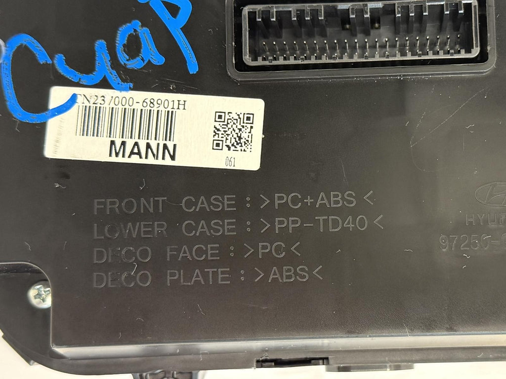 2015-2017 HYUNDAI SONATA CLIMATE TEMPERATURE CONTROL HEATER A/C OEM